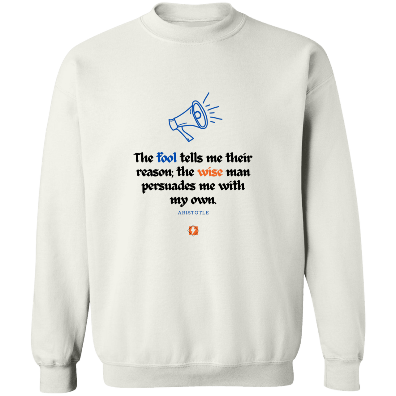 A125 G180 Gildan Crewneck Pullover Sweatshirt - Color: White