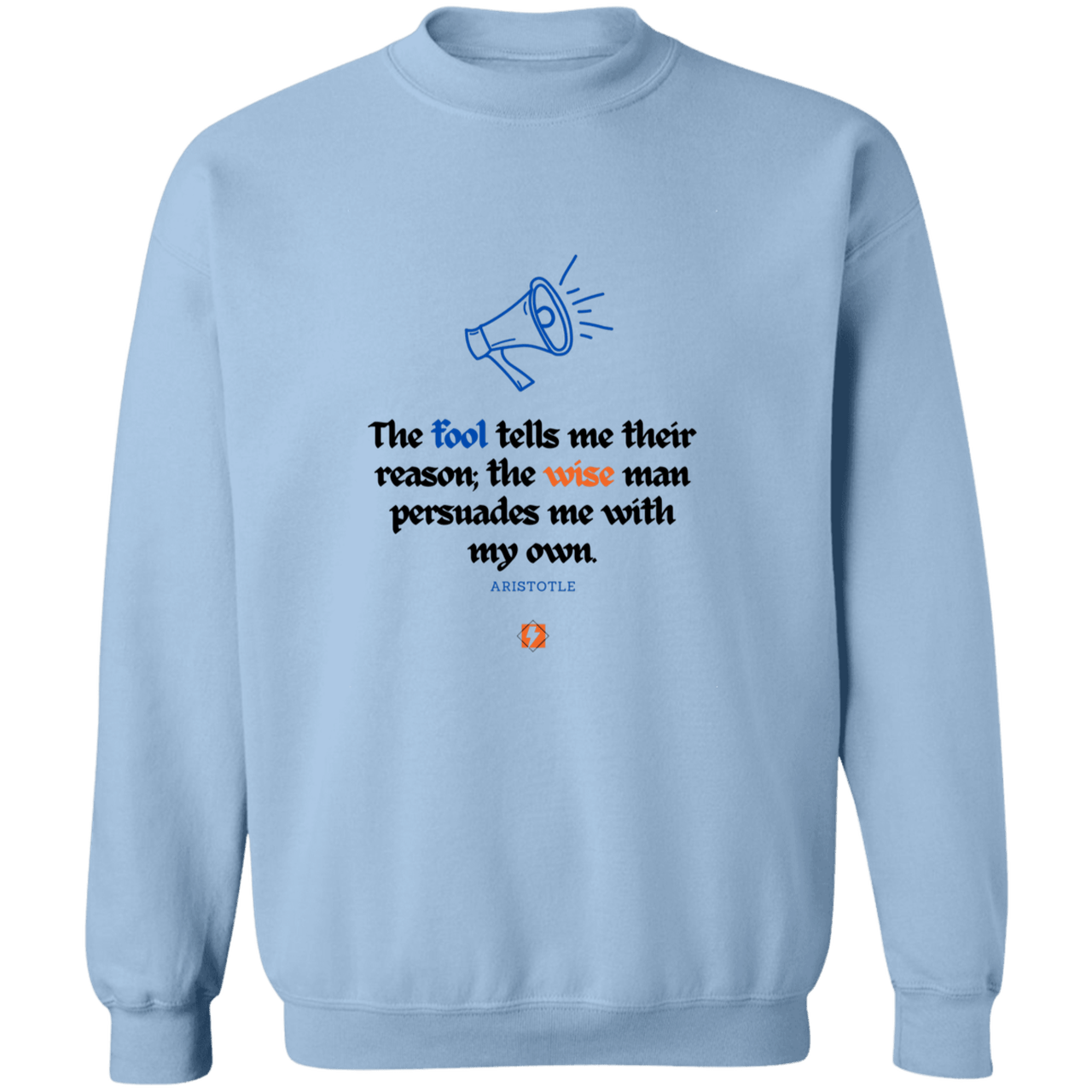 A125 G180 Gildan Crewneck Pullover Sweatshirt - Color: Light Blue