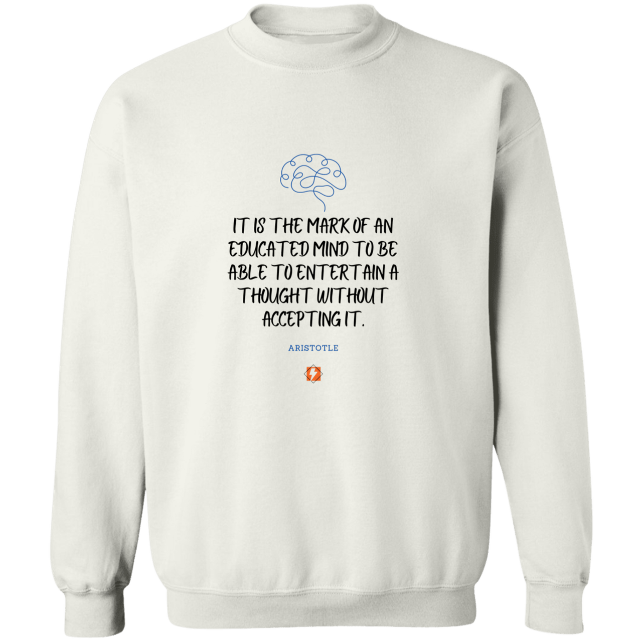 A117 G180 Gildan Crewneck Pullover Sweatshirt - Color: White