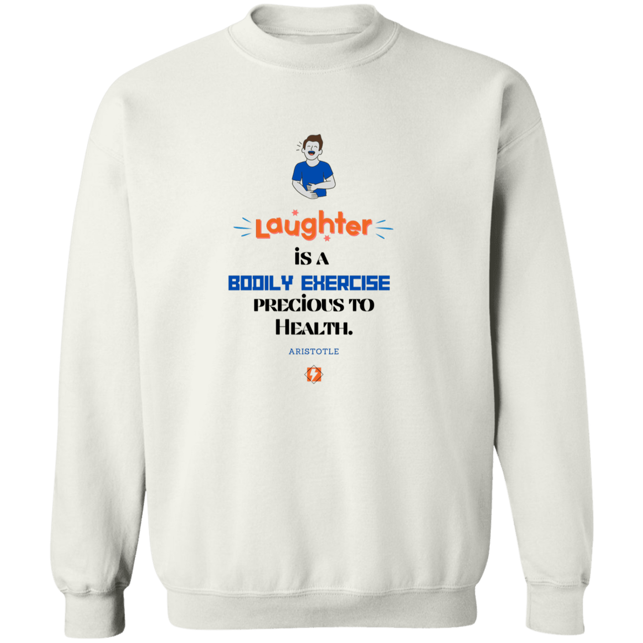 A118 G180 Gildan Crewneck Pullover Sweatshirt - Color: White