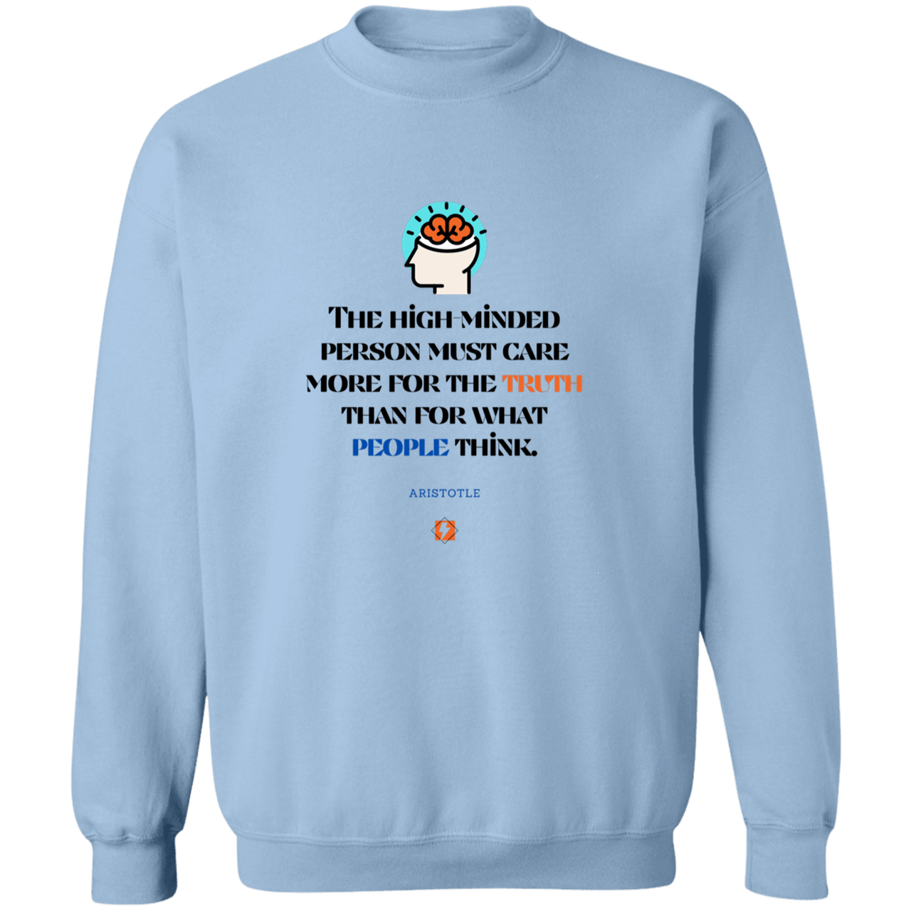 A126 G180 Gildan Crewneck Pullover Sweatshirt - Color: Light Blue