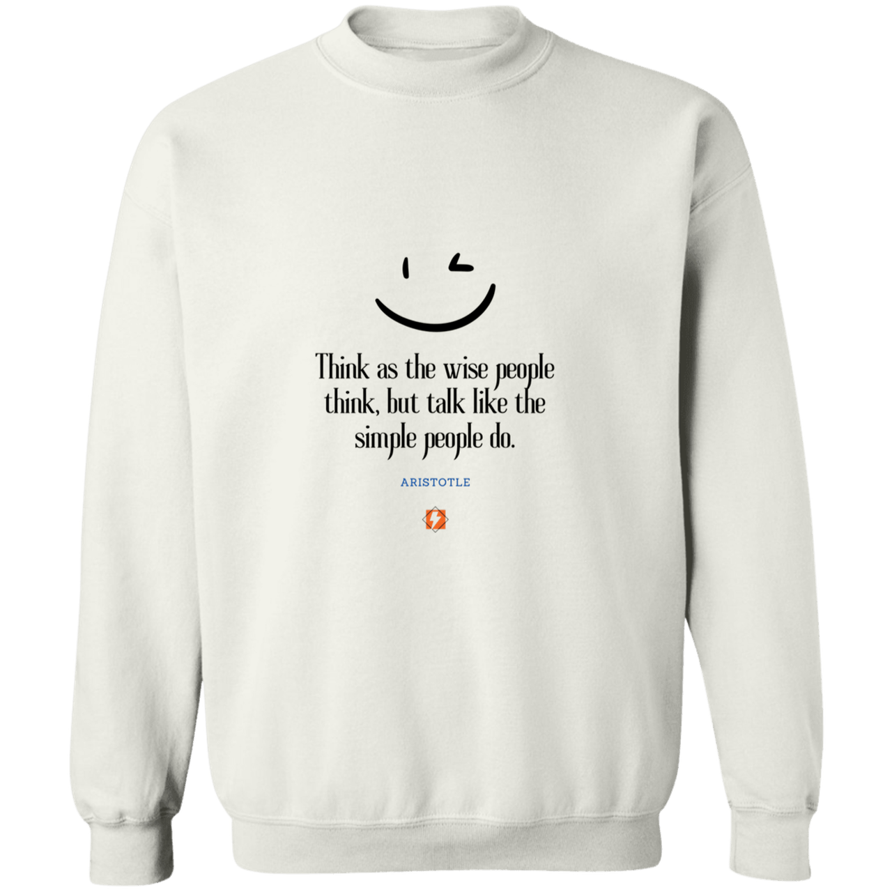 A129 G180 Gildan Crewneck Pullover Sweatshirt - Color: White